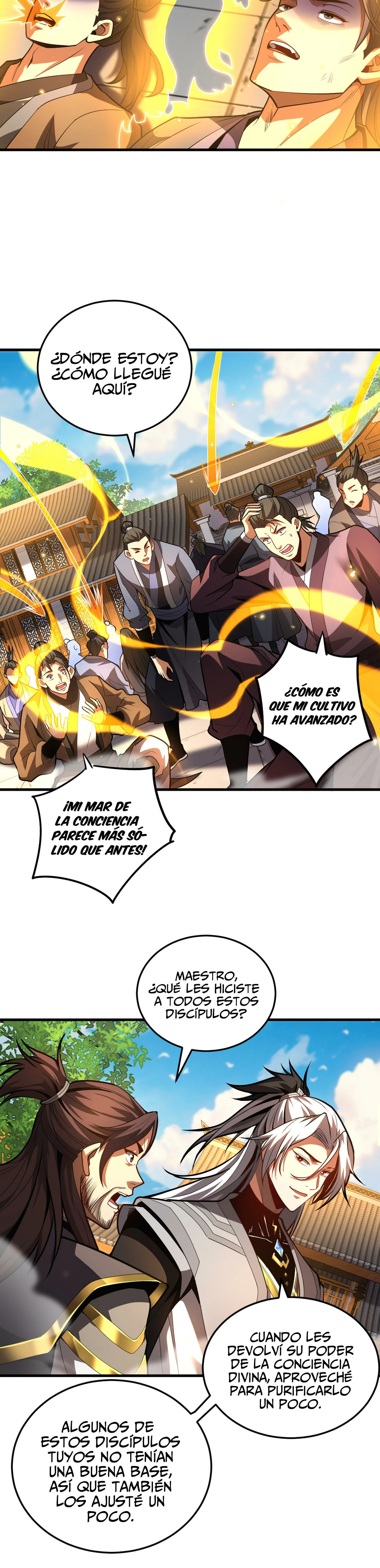 Mientras mis discípulas se matan, yo me relajo! > Capitulo 80 > Page 21